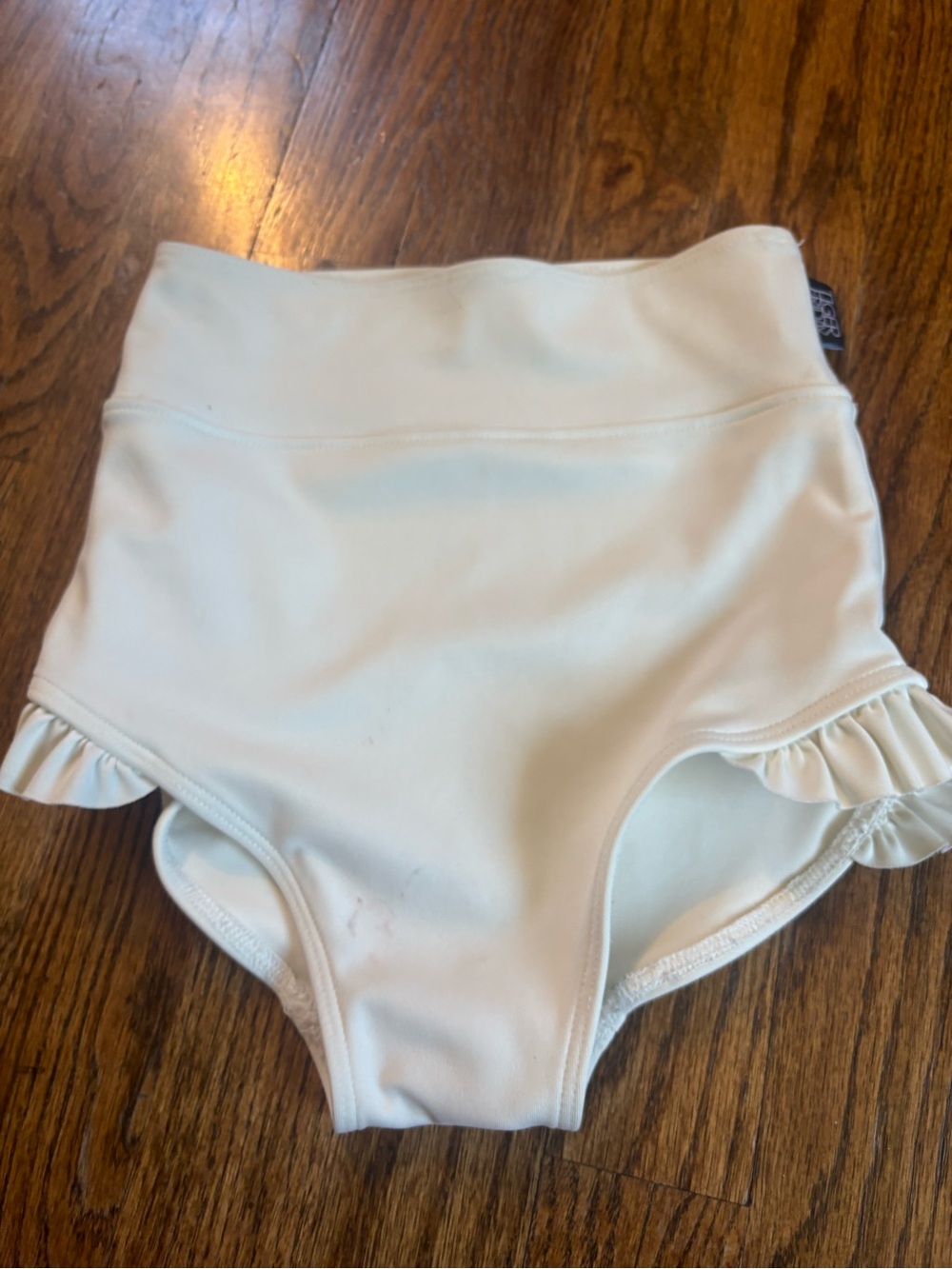 Tiger Friday Filly Ivory Ruffle Kids Bottoms - Picture 2 of 5